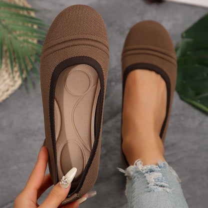 Ballerine Flyknit — Marron Clair