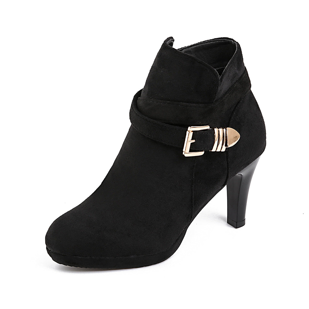 Bottines femme à talon fin grande taille – Élégance, maintien