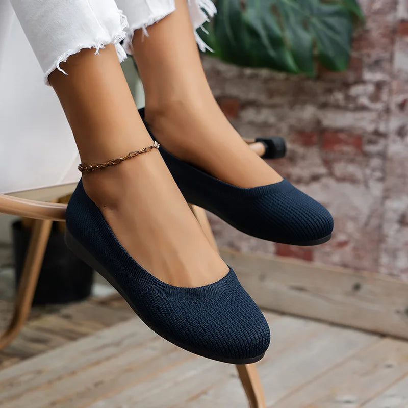 La Ballerine Maille Douce — Légèreté & Confort Sans Effort