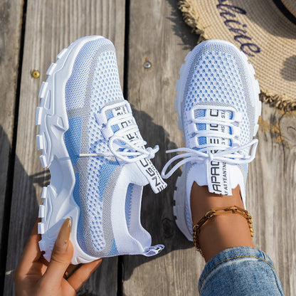Baskets femme Flyknit respirantes